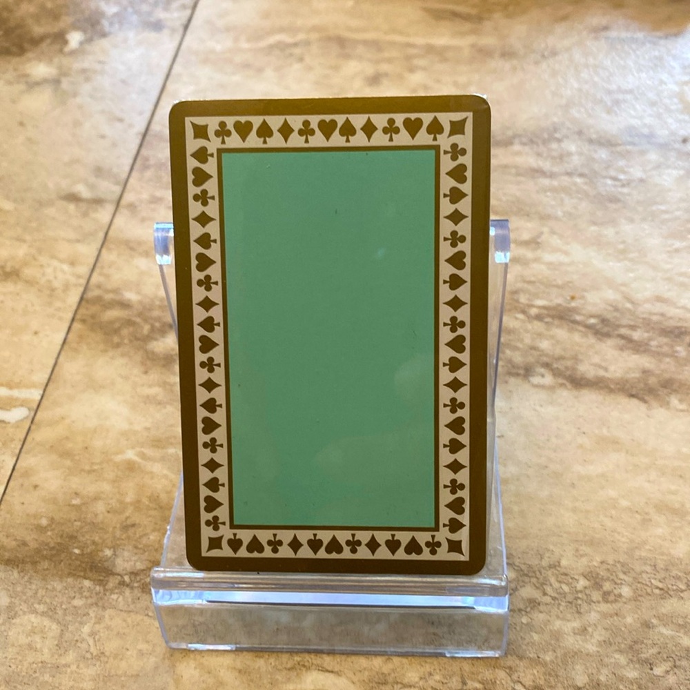 Tiffany Single Deck Standard Playing Cards